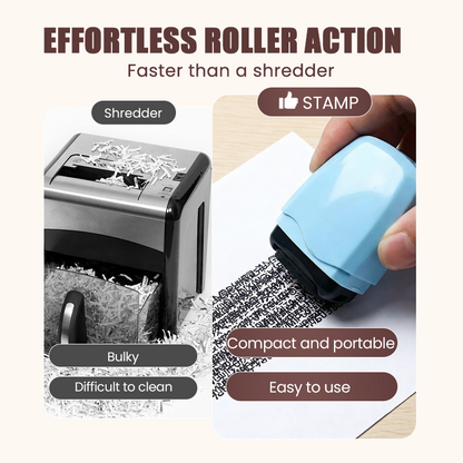 ⏳ Final Hours Flash Sale!! 💞 50K+ SOLD! 🛡️✉️ Privacy Roller Stamp – Hide personal info instantly. No shredding needed. Refillable & portable. 🔏✨