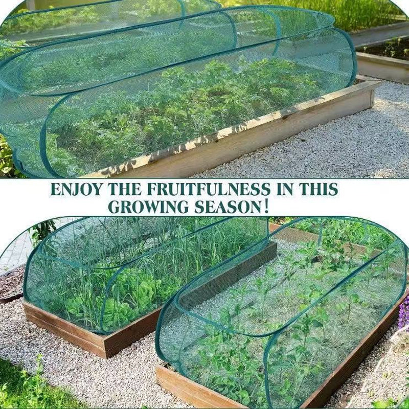 🌱🛡️Pop-Up Plant Protection Mesh Cover
