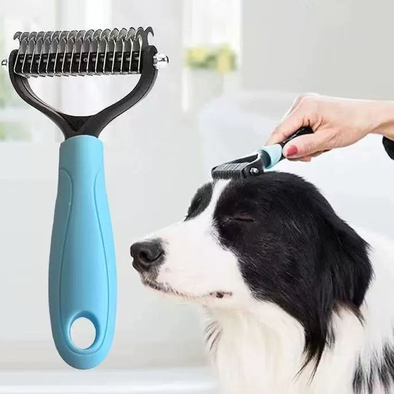 🐾 50% OFF! 🧹 Double-Sided Grooming Comb for Dogs & Cats – Removes Loose Fur, Gentle Brush & Ideal for a Healthy, Shiny Coat 🐶