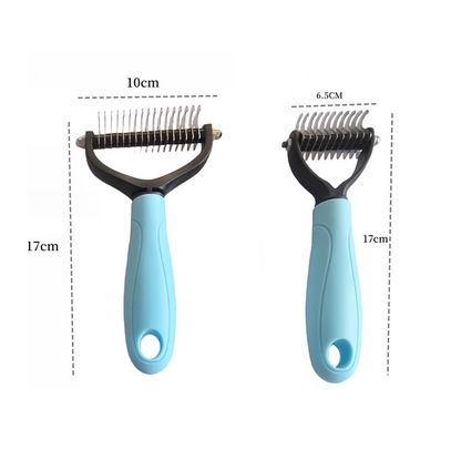 🐾 50% OFF! 🧹 Double-Sided Grooming Comb for Dogs & Cats – Removes Loose Fur, Gentle Brush & Ideal for a Healthy, Shiny Coat 🐶