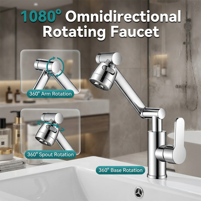 ⏰Limited-time offer⏰  360° Rotating Mechanical Arm Faucet