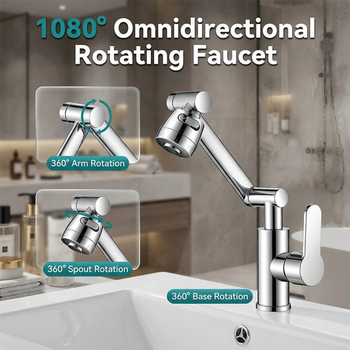 ⏰Limited-time offer⏰  360° Rotating Mechanical Arm Faucet