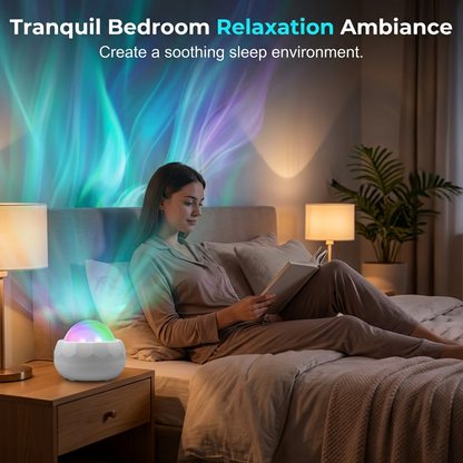 ✨ USB Water Ripple Atmosphere Lamp