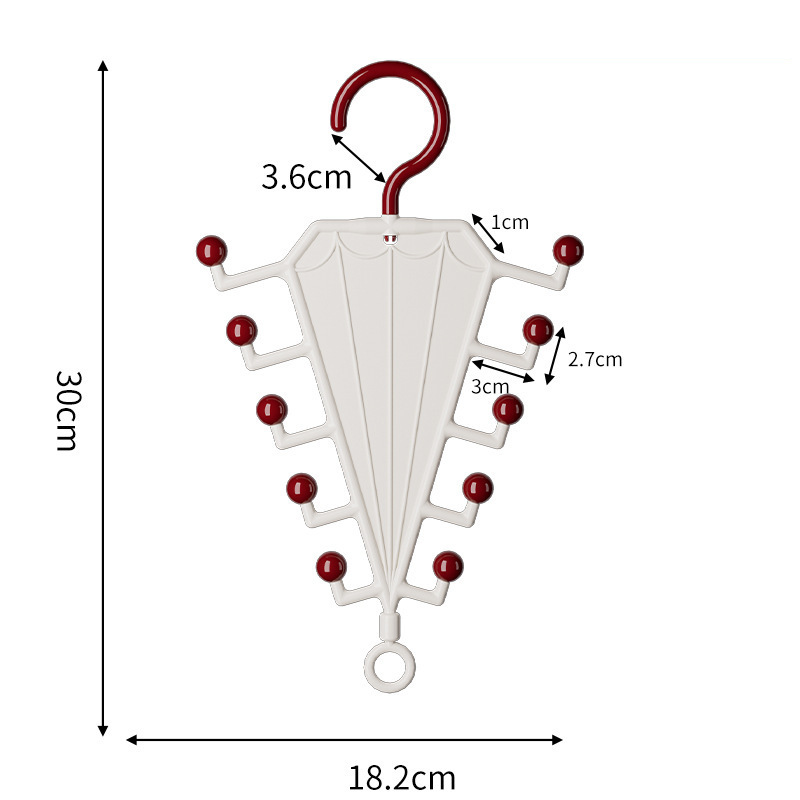 💞80K+ SOLD😍Multi-Functional V-Shaped Double Sided Hanger Storage Rack — V-Shaped Double Hooks for Coats, Hats, Bags & Keys