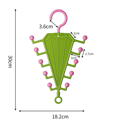 💞80K+ SOLD😍Multi-Functional V-Shaped Double Sided Hanger Storage Rack — V-Shaped Double Hooks for Coats, Hats, Bags & Keys
