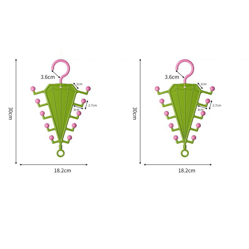 💞80K+ SOLD😍Multi-Functional V-Shaped Double Sided Hanger Storage Rack — V-Shaped Double Hooks for Coats, Hats, Bags & Keys