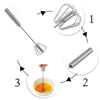 🍳LAST DAY SALE: 【BUY 1 FREE 1】!!🎁✨Automatic Eggbeater Easy Whisk