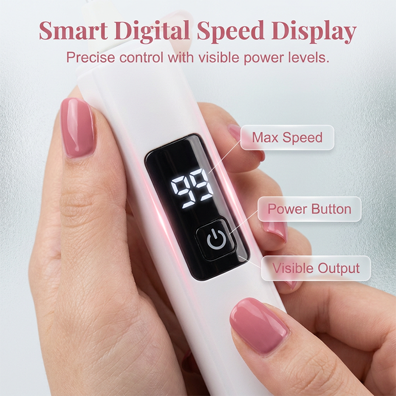 💅 Tired of Struggling With Thick, Uneven Nails? 😩 One Powerful Electric Nail Polisher Smooths, Shapes & Buffs With Ease! ✨💎
