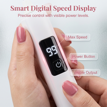 💅 Tired of Struggling With Thick, Uneven Nails? 😩 One Powerful Electric Nail Polisher Smooths, Shapes & Buffs With Ease! ✨💎