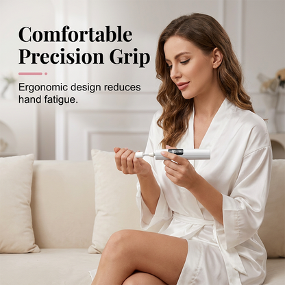 💅 Tired of Struggling With Thick, Uneven Nails? 😩 One Powerful Electric Nail Polisher Smooths, Shapes & Buffs With Ease! ✨💎
