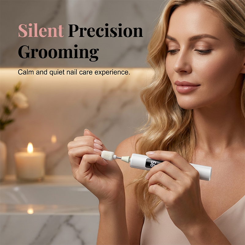 💅 Tired of Struggling With Thick, Uneven Nails? 😩 One Powerful Electric Nail Polisher Smooths, Shapes & Buffs With Ease! ✨💎