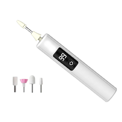 💅 Tired of Struggling With Thick, Uneven Nails? 😩 One Powerful Electric Nail Polisher Smooths, Shapes & Buffs With Ease! ✨💎