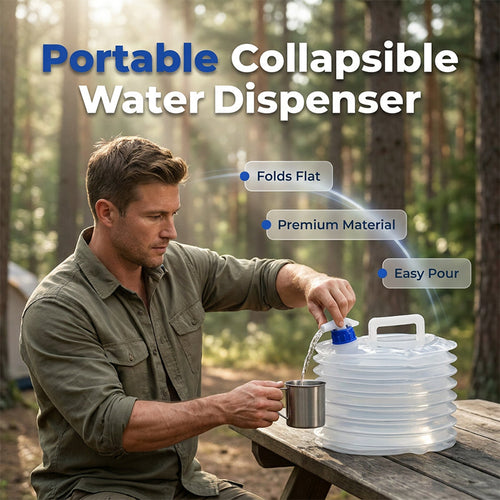 🔥HOT SLAE 49% OFF💧 Collapsible Water Container 🚰 Leakproof with Spigot