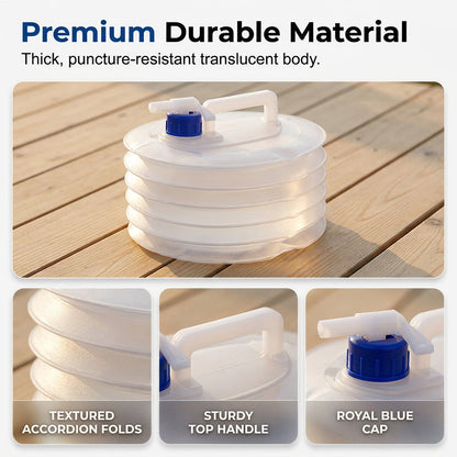 🔥HOT SLAE 49% OFF💧 Collapsible Water Container 🚰 Leakproof with Spigot