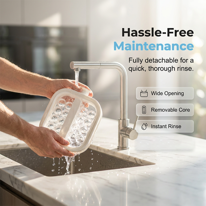 Best-Selling Portable Silicone Ice Ball Maker Kettle, Chill Anywhere with, 2-In-1 Ice Kettle