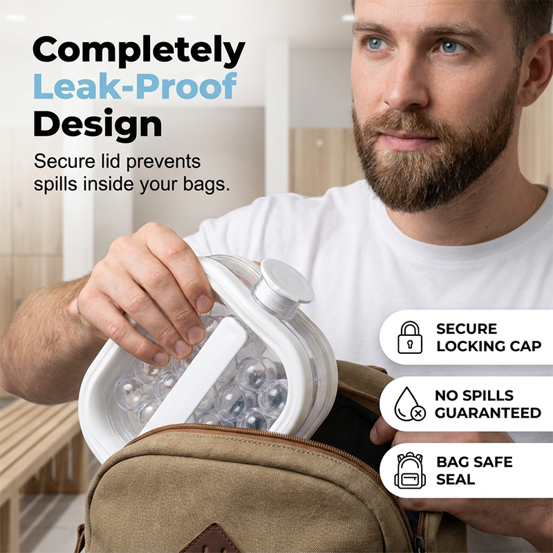 Best-Selling Portable Silicone Ice Ball Maker Kettle, Chill Anywhere with, 2-In-1 Ice Kettle