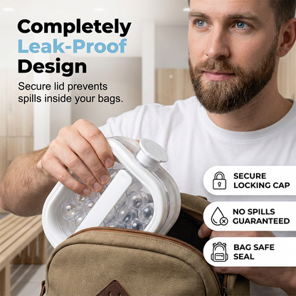 Best-Selling Portable Silicone Ice Ball Maker Kettle, Chill Anywhere with, 2-In-1 Ice Kettle
