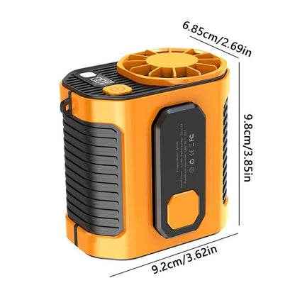 ❄️ LIMITED-TIME 50% OFF! ✨Outdoor High-Speed Waist-Mounted Portable Fan with Flashlight