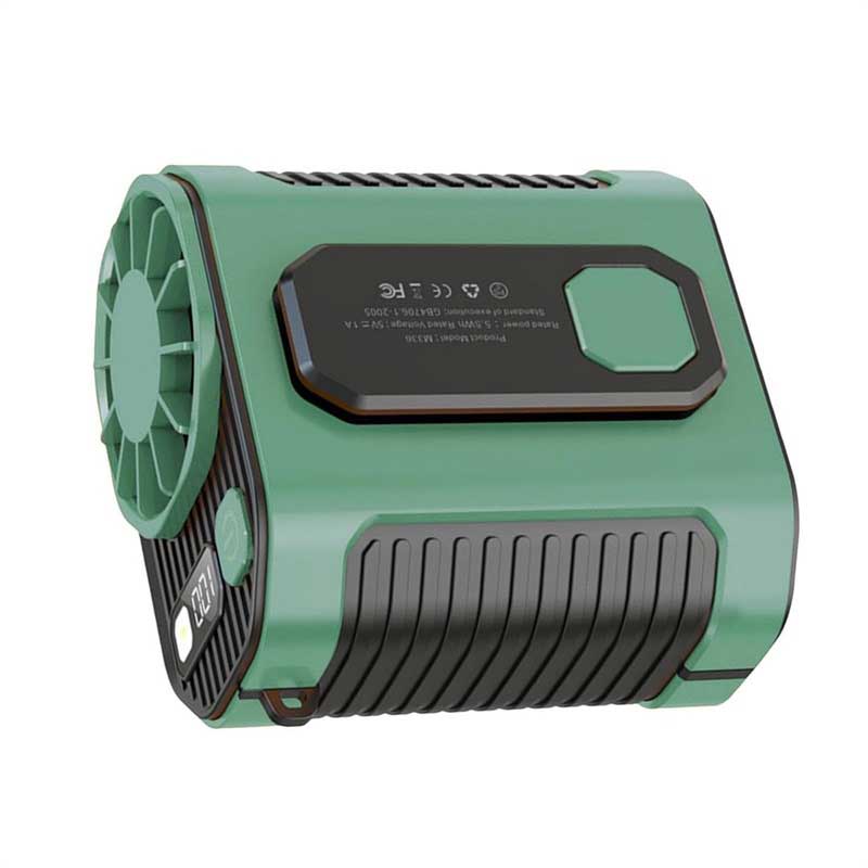 ❄️ LIMITED-TIME 50% OFF! ✨Outdoor High-Speed Waist-Mounted Portable Fan with Flashlight