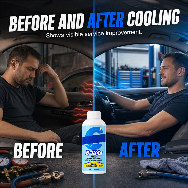 ⏳LAST DAY SALE👍 Automotive A/C Leak Stop with UV Dye