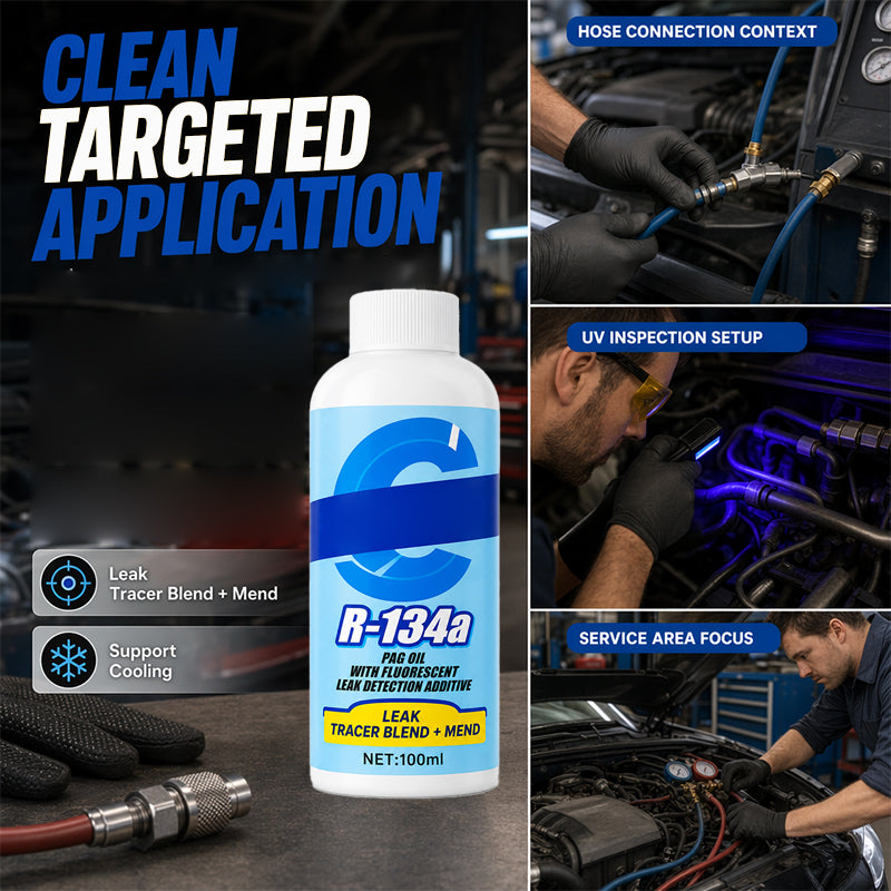 ⏳LAST DAY SALE👍 Automotive A/C Leak Stop with UV Dye