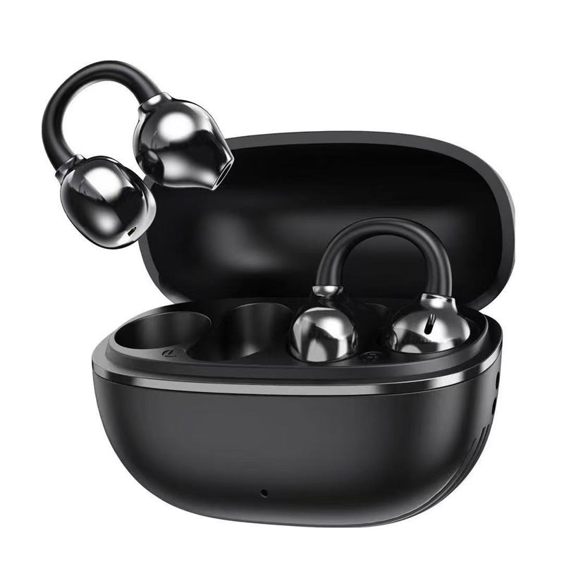 🎧 50% OFF! ✨ Bluetooth 5.4 Open-Ear Clip-On Earbuds with AI Translation – Hi-Fi Stereo Sound – Perfect for Sports, Everyday Use & Travel 🌍🏃‍♂️💬