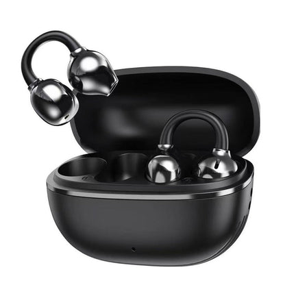 🎧 50% OFF! ✨ Bluetooth 5.4 Open-Ear Clip-On Earbuds with AI Translation – Hi-Fi Stereo Sound – Perfect for Sports, Everyday Use & Travel 🌍🏃‍♂️💬