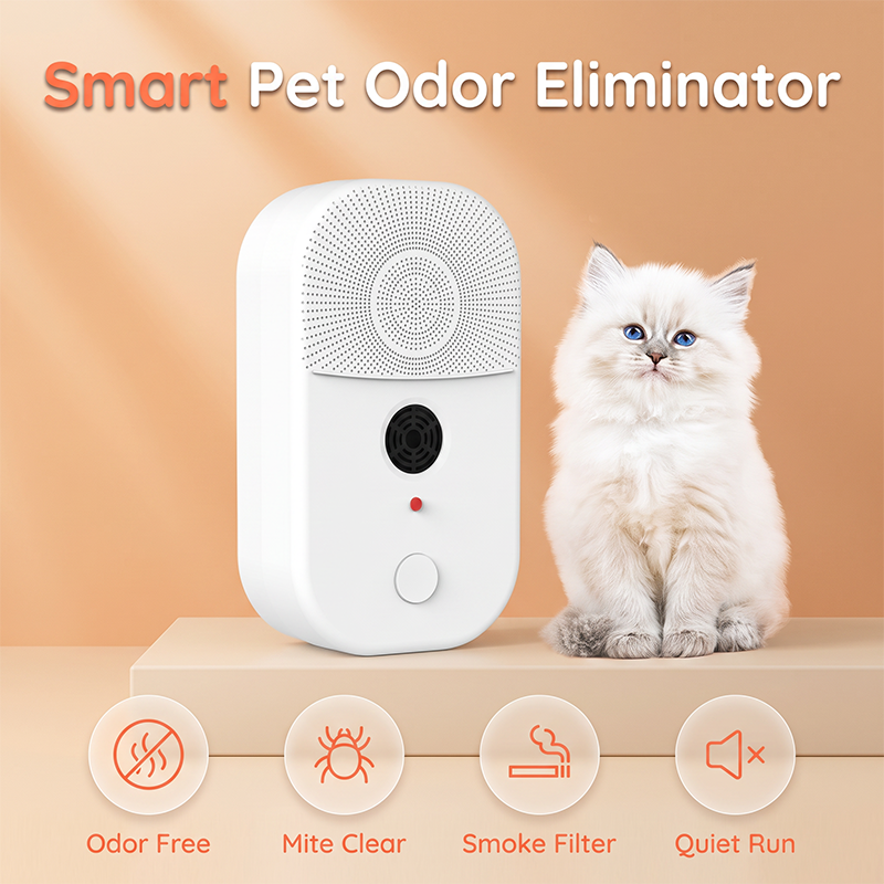 🔥HOT SALE🔥2-in-1 Pet Air Purifier & Ultrasonic Mite Repellent Device