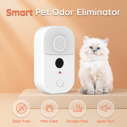 🔥HOT SALE🔥2-in-1 Pet Air Purifier & Ultrasonic Mite Repellent Device