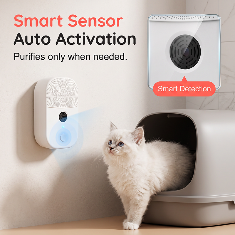 🔥HOT SALE🔥2-in-1 Pet Air Purifier & Ultrasonic Mite Repellent Device