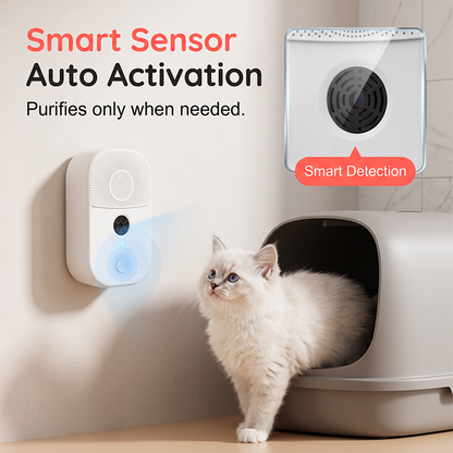🔥HOT SALE🔥2-in-1 Pet Air Purifier & Ultrasonic Mite Repellent Device