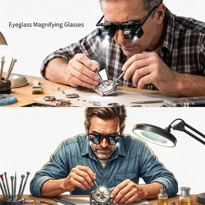 🎉 LIMITED TIME 50% OFF! 🔍 Precision LED Magnifier – Hands-Free Craft Clarity 💡