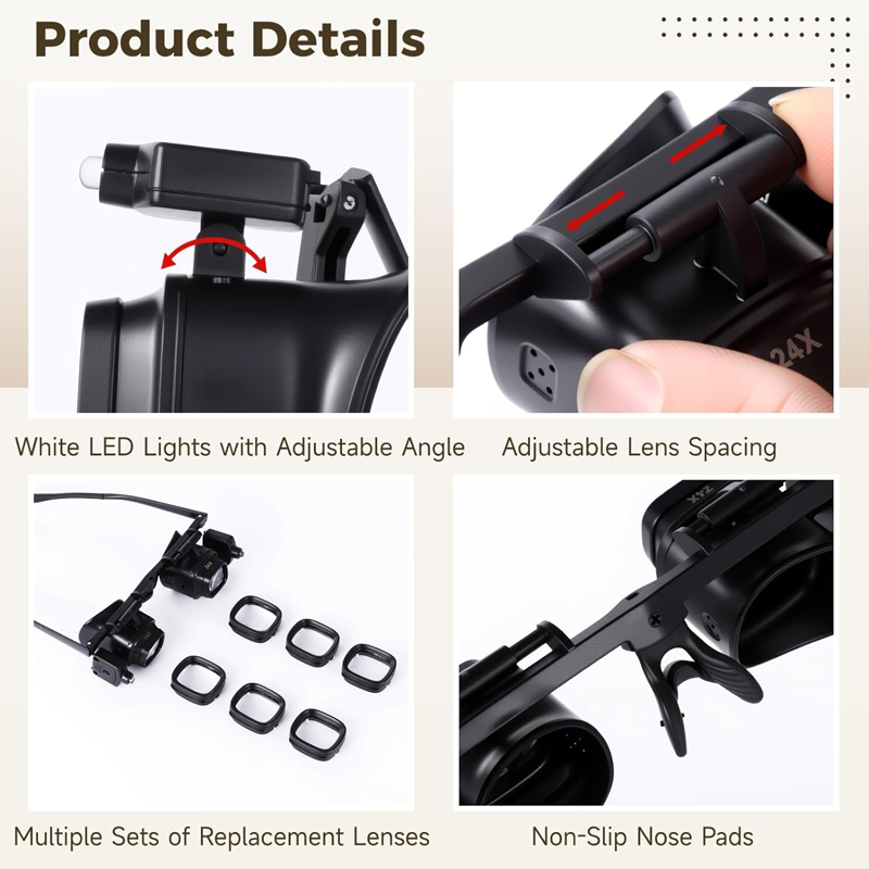 🎉 LIMITED TIME 50% OFF! 🔍 Precision LED Magnifier – Hands-Free Craft Clarity 💡