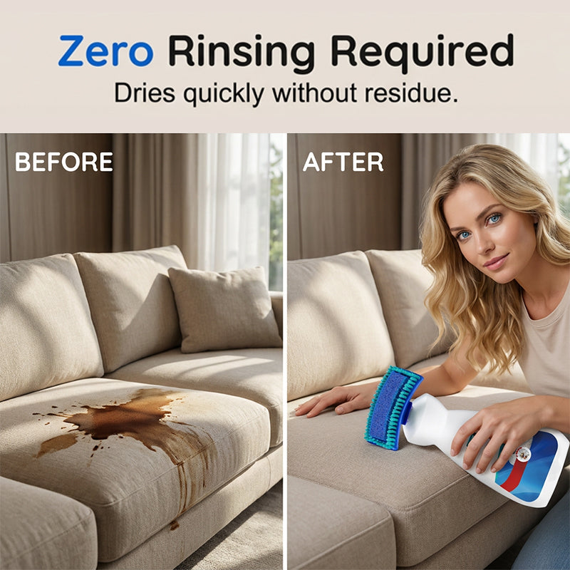 😩 Stubborn Stains on Your Carpet or Sofa? 🛋️ Clean Them Easily Without Washing or the Hassle of Deep Cleaning! ✨🧼