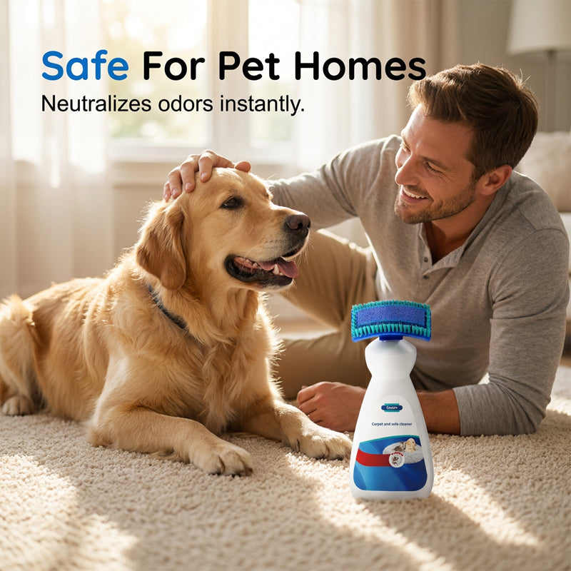 😩 Stubborn Stains on Your Carpet or Sofa? 🛋️ Clean Them Easily Without Washing or the Hassle of Deep Cleaning! ✨🧼
