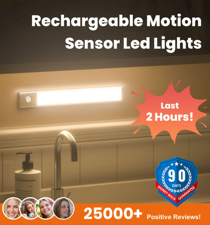 Rechargeable Motion Sensor Led Lights