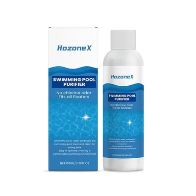 💧 Swimming Pool Purifying Liquid – Crystal Clear Water, Zero Hassle! ✨ Say goodbye to green water & harsh chemicals – just pure, fresh swimming every time. 💙