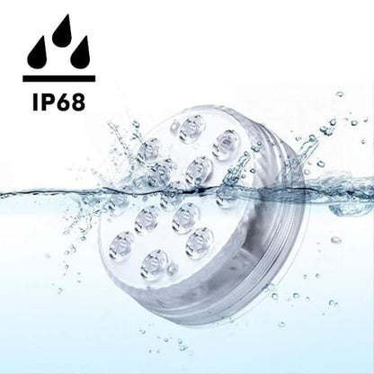 🔥60% OFF🔥🔦Remote Control Waterproof Magnet Suction LED Pool Lights