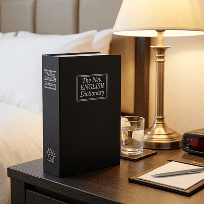 Book Shaped Security Lock Box